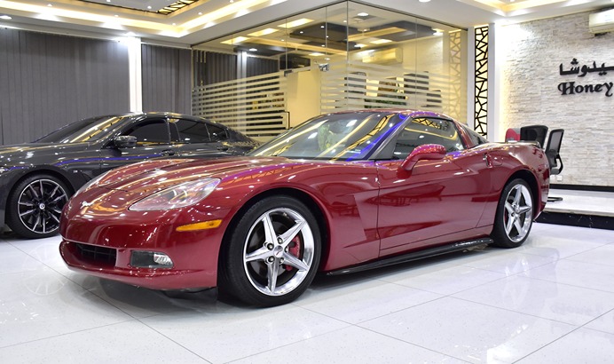 Chevrolet Corvette C6 ( 2011 Model ) in Red Color American Specs