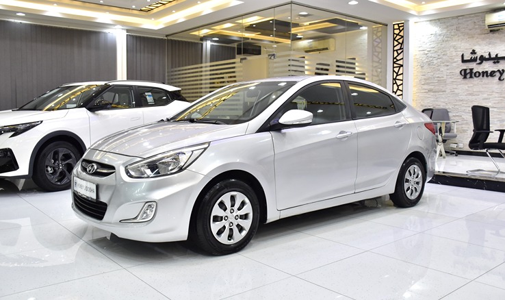 Hyundai Accent 1.6L ( 2017 Model ) in Silver Color GCC Specs