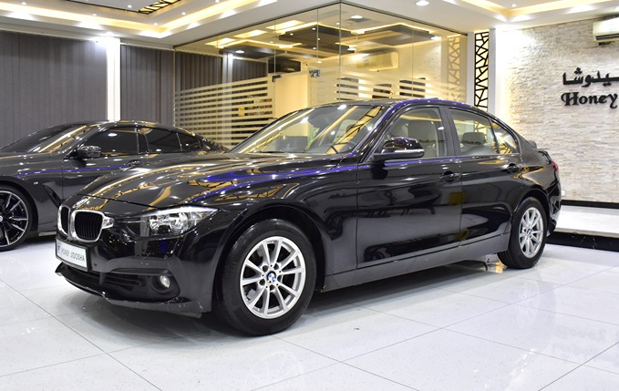 BMW 318i ( 2016 Model ) in Black Color GCC Specs