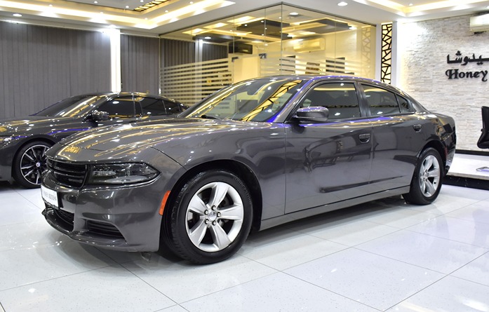 Dodge Charger ( 2019 Model ) in Grey Color GCC Specs