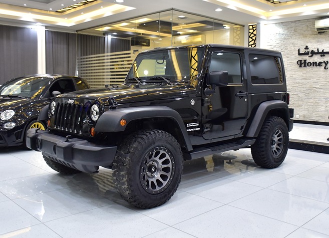 Jeep Wrangler Sport ( 2012 Model ) in Black Color American Specs