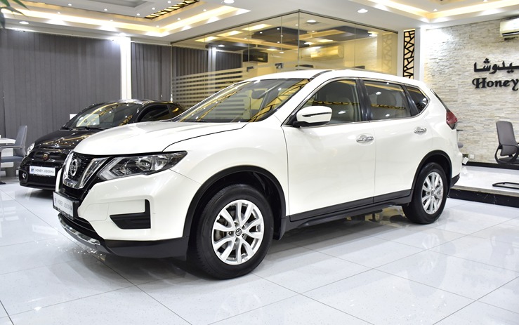 Nissan X-Trail ( 2021 Model ) in White Color GCC Specs