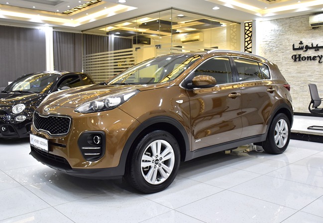 KIA Sportage ( 2016 Model ) in Brown Color GCC Specs