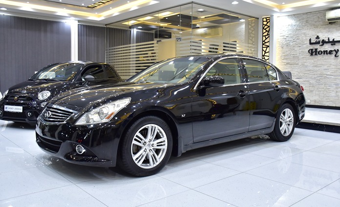 Infiniti Q40 ( 2015 Model ) in Black Color American Specs
