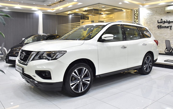 Nissan Pathfinder SV 4WD ( 2020 Model ) in White Color GCC Specs