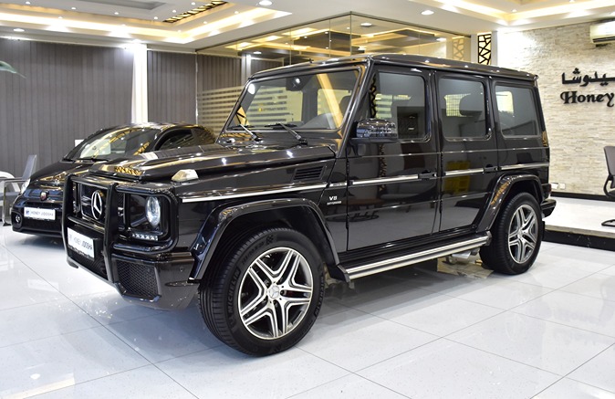 Mercedes Benz G63 AMG ( 2014 Model ) in Black Color GCC Specs