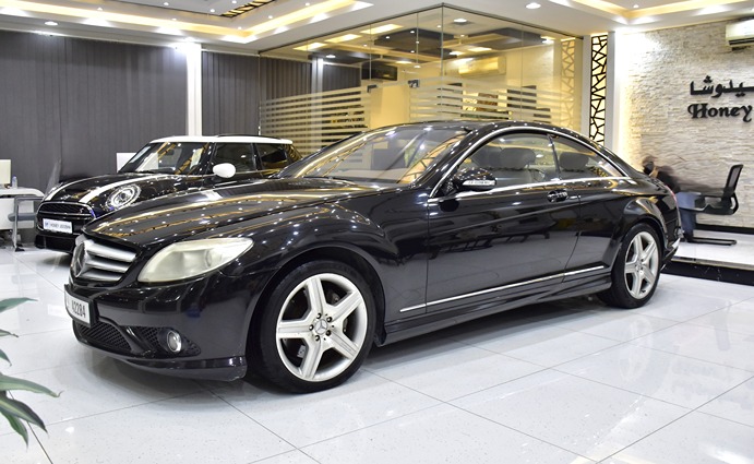 Mercedes Benz CL500 ( 2007 Model ) in Black Color GCC Specs