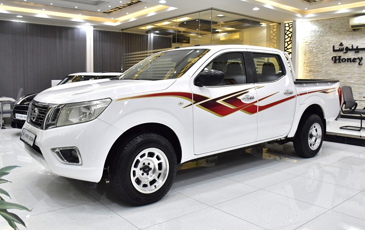 Nissan Navara SE ( 2019 Model ) in White Color GCC Specs