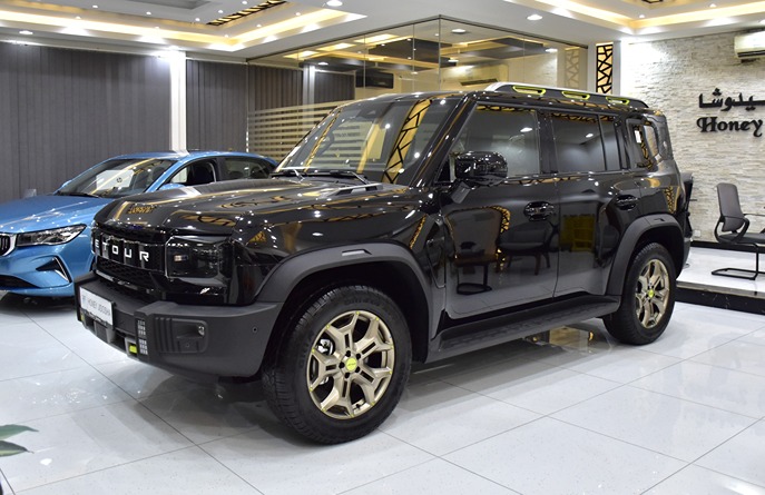 Jetour T2 ( 2025 Model ) in Black Color Chinese Specs